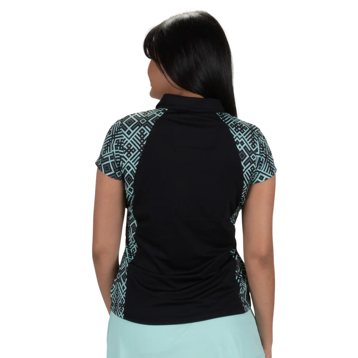 Nancy Lopez Tempo sleeveless polo - Navy main image 1