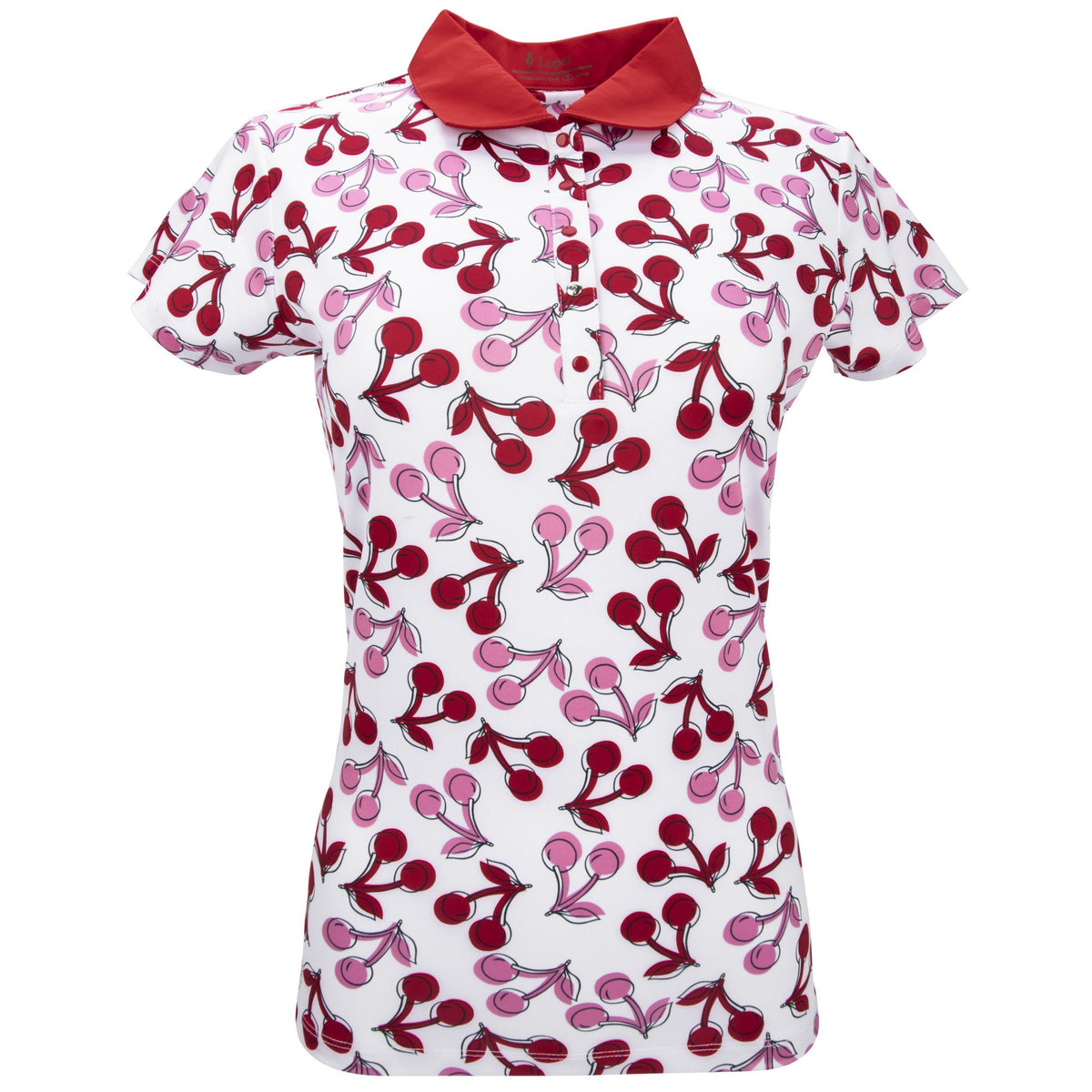 Cherry Short Sleeve Polo