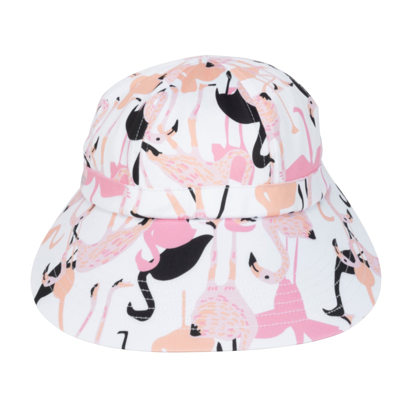 Nancy Lopez  Pixie Hat White/Black Multi (Flamingo Print)