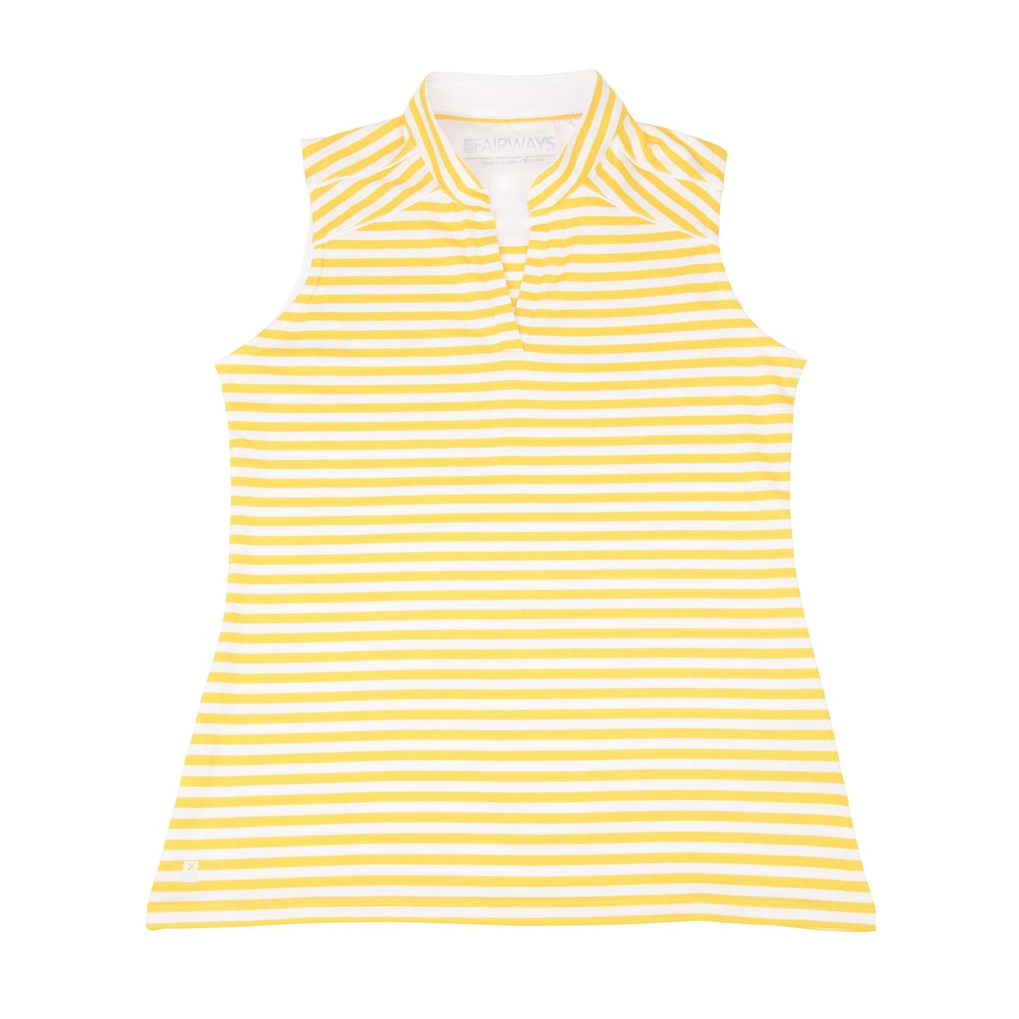 Nancy Lopez  Women'S Bold Sleeveless Polo Glow Multi