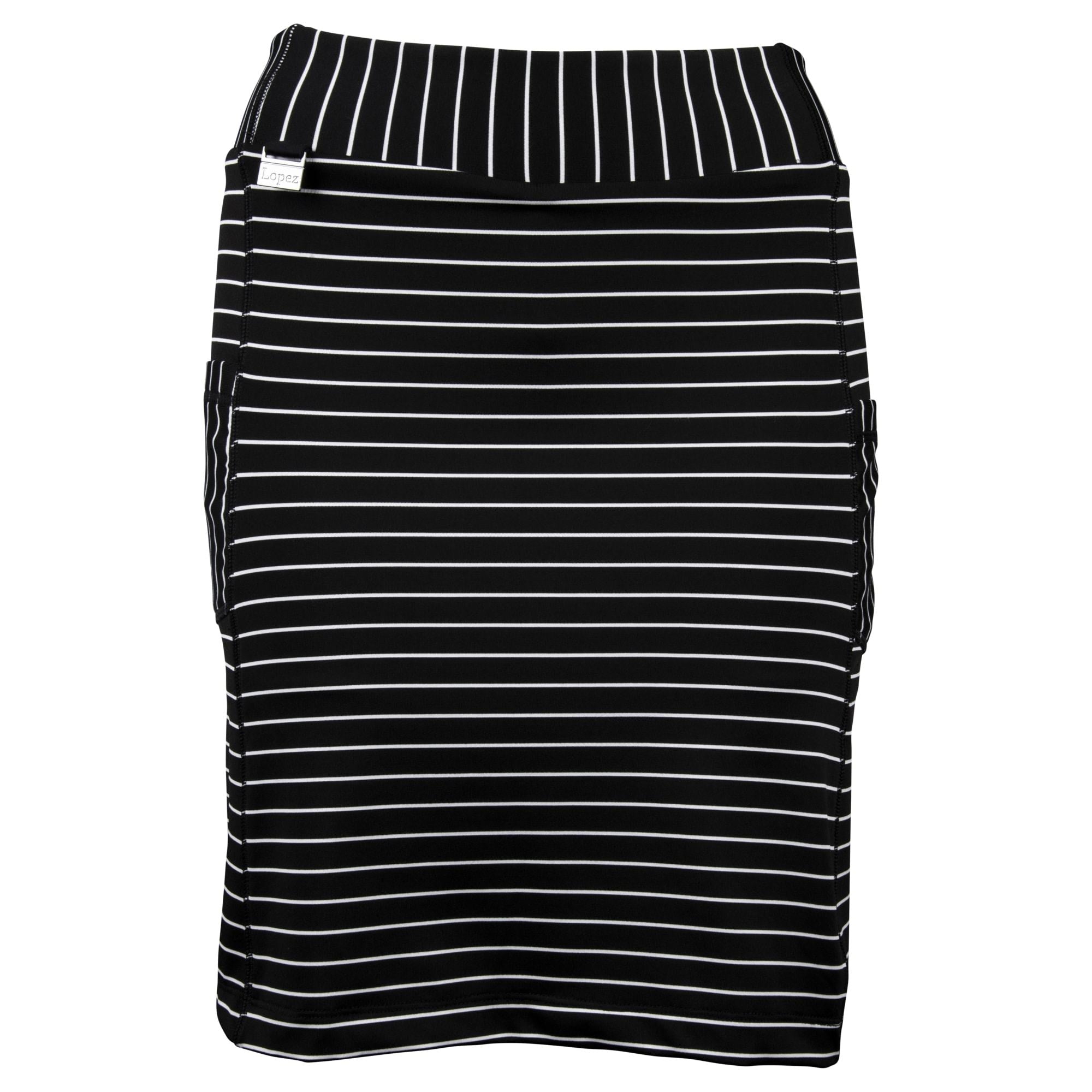 Nancy Lopez  Pro Skort Black/White
