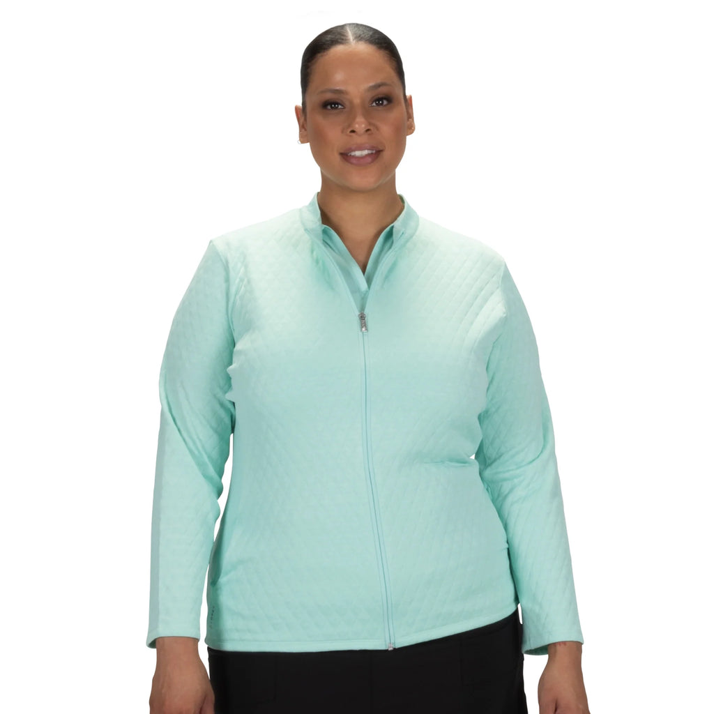 Nancy Lopez  Zeal Jacket Plus Aqua