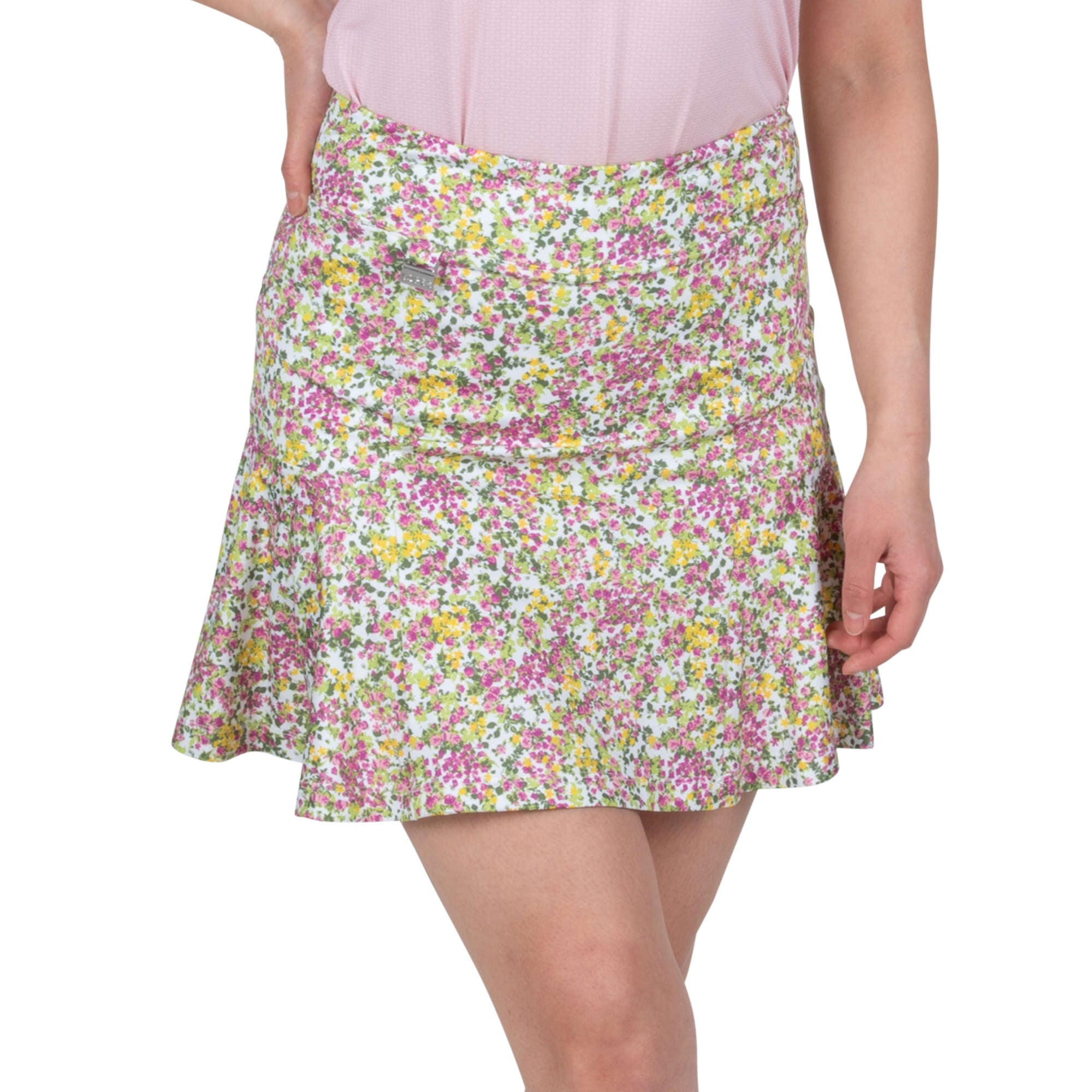Nancy Lopez  Bloom Flip Skort White Multi
