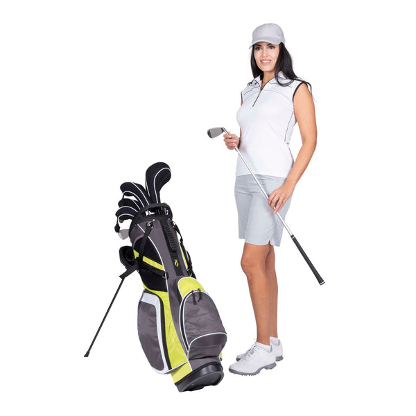 Nancy Lopez  Ashley 18-Piece Stand Bag Package Set - Citrus