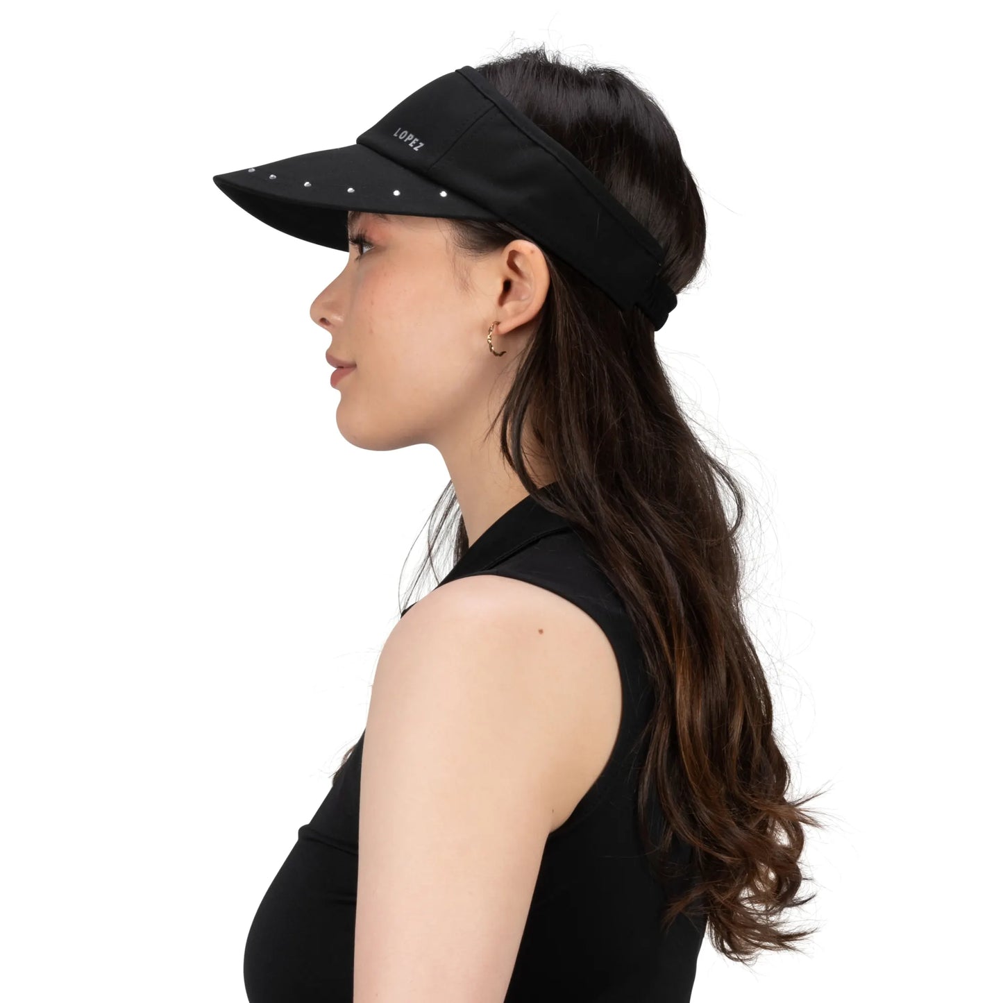 Nancy Lopez  Bling Visor Black