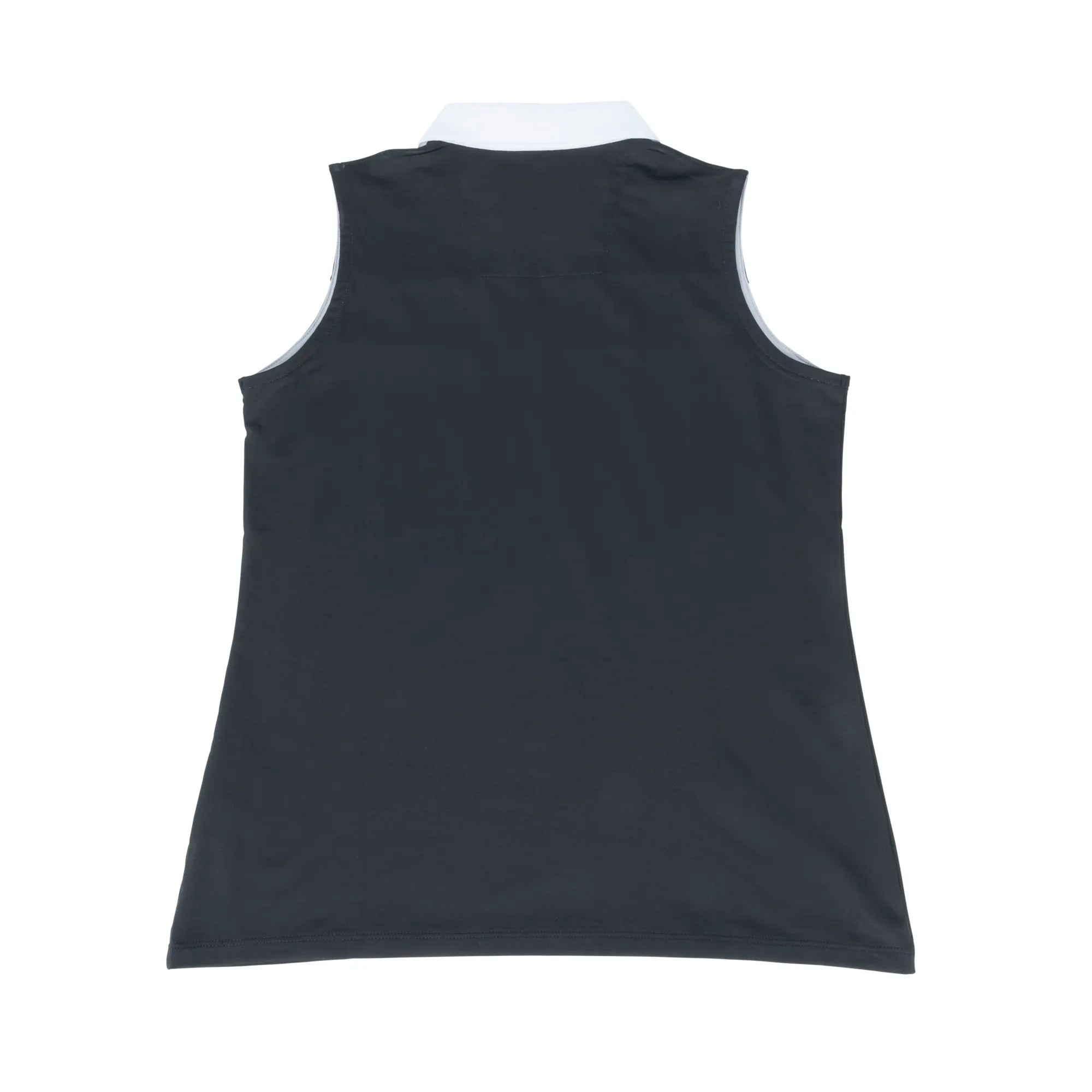Nancy Lopez  Crush Sleeveless Polo Black Multi