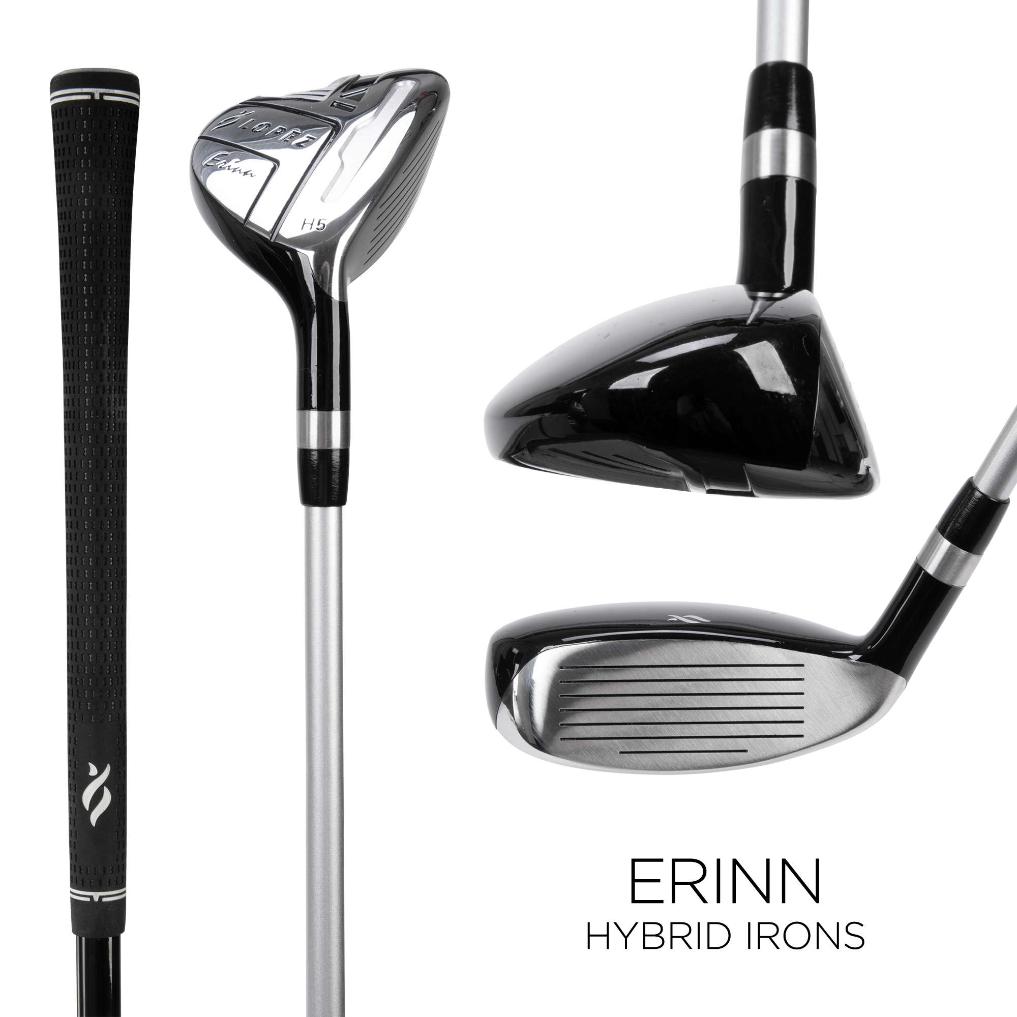 Erinn - Premium 18-Piece Cart Bag Package Set - Chevron