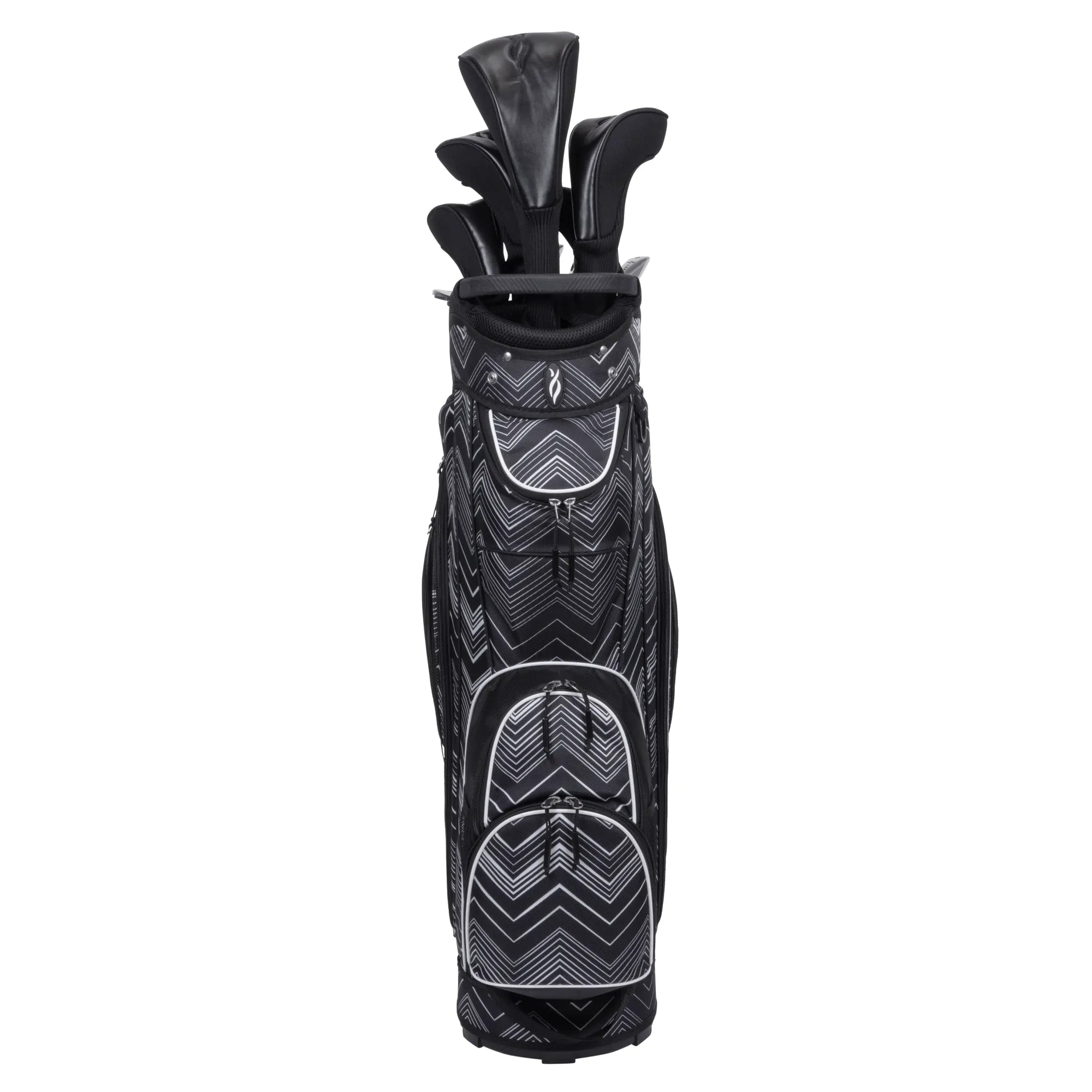 Nancy Lopez  Erinn 18-Piece Cart Bag Package Set - Chevron Chevron