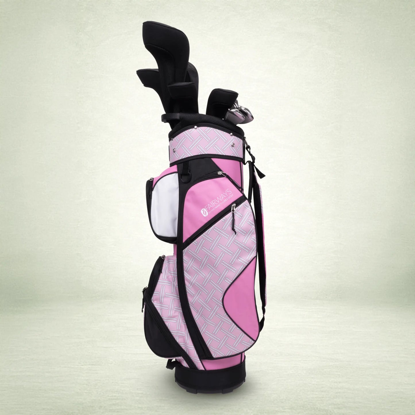 Fairways 18-Piece Package Set - Pink Weave