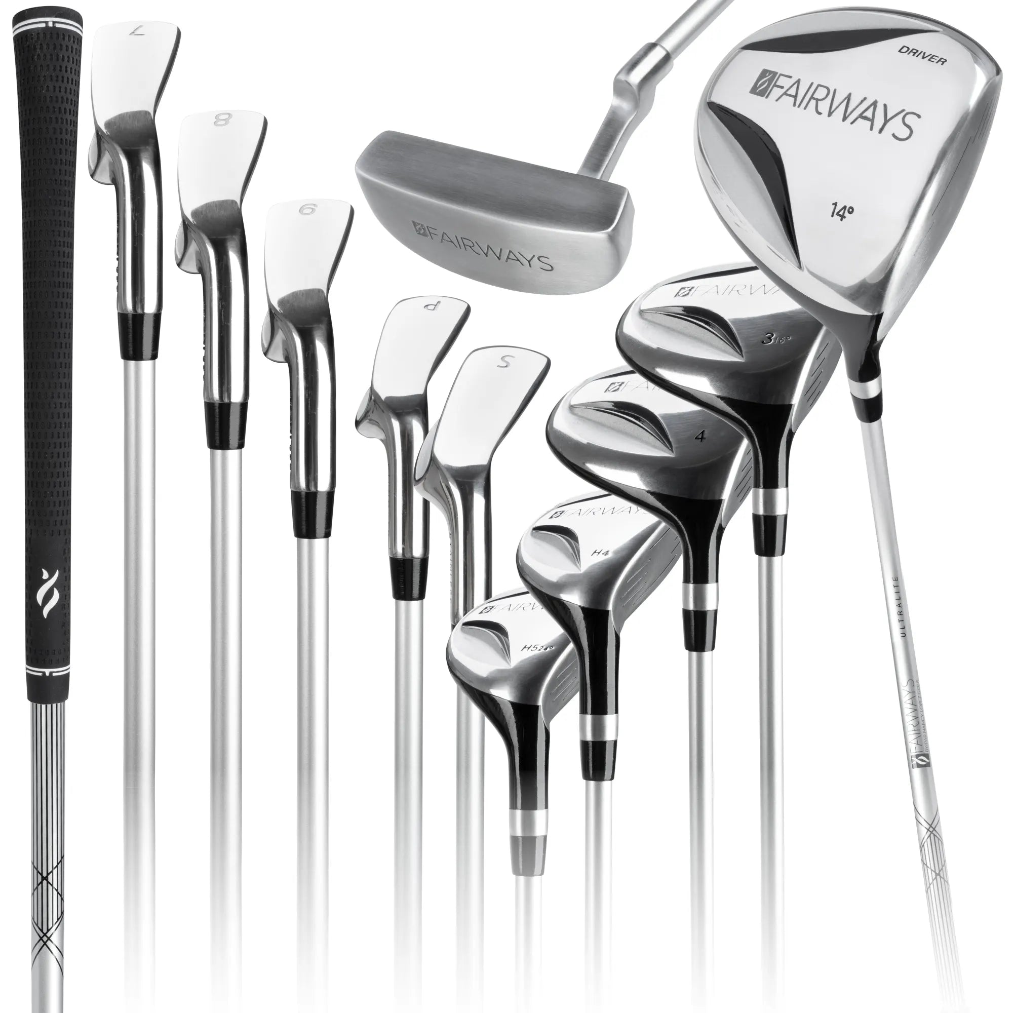Fairways 18-Piece Package Set - Black Diamond