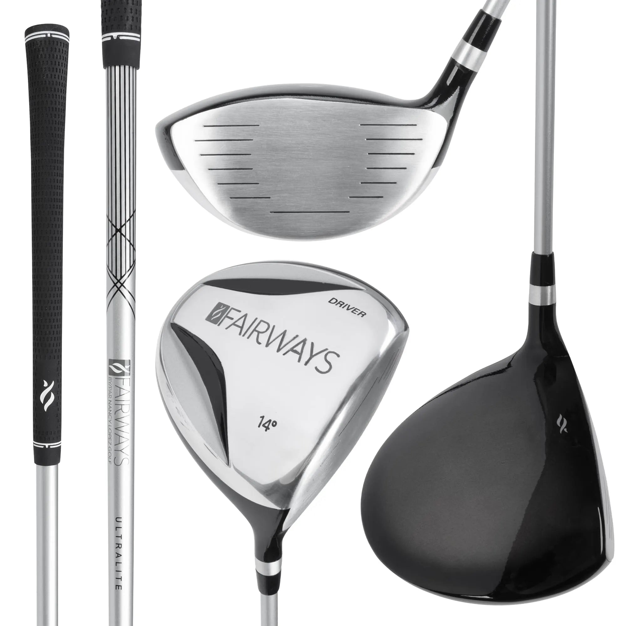 Fairways 18-Piece Package Set - Black Diamond