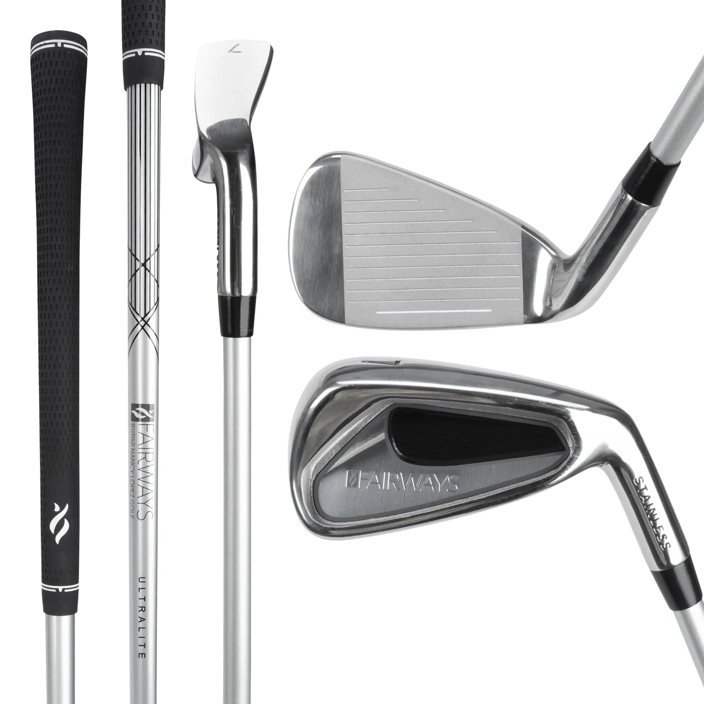 Fairways 18-Piece Package Set - Black Diamond