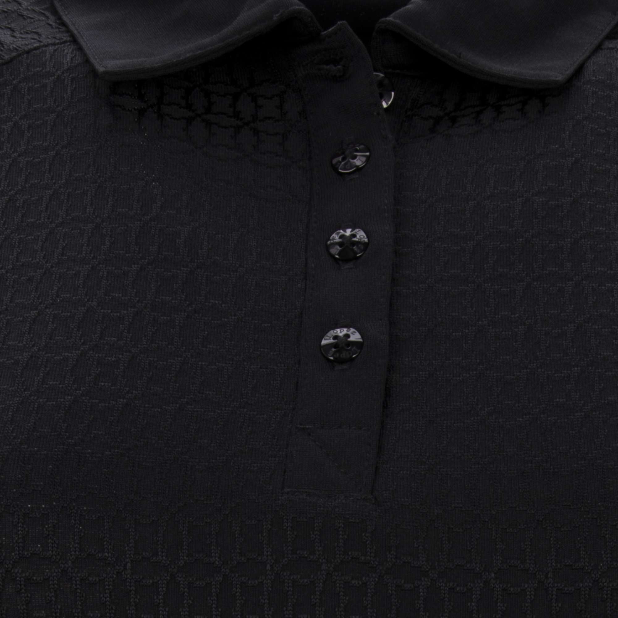 Nancy Lopez Journey Short Sleeve Polo - Black