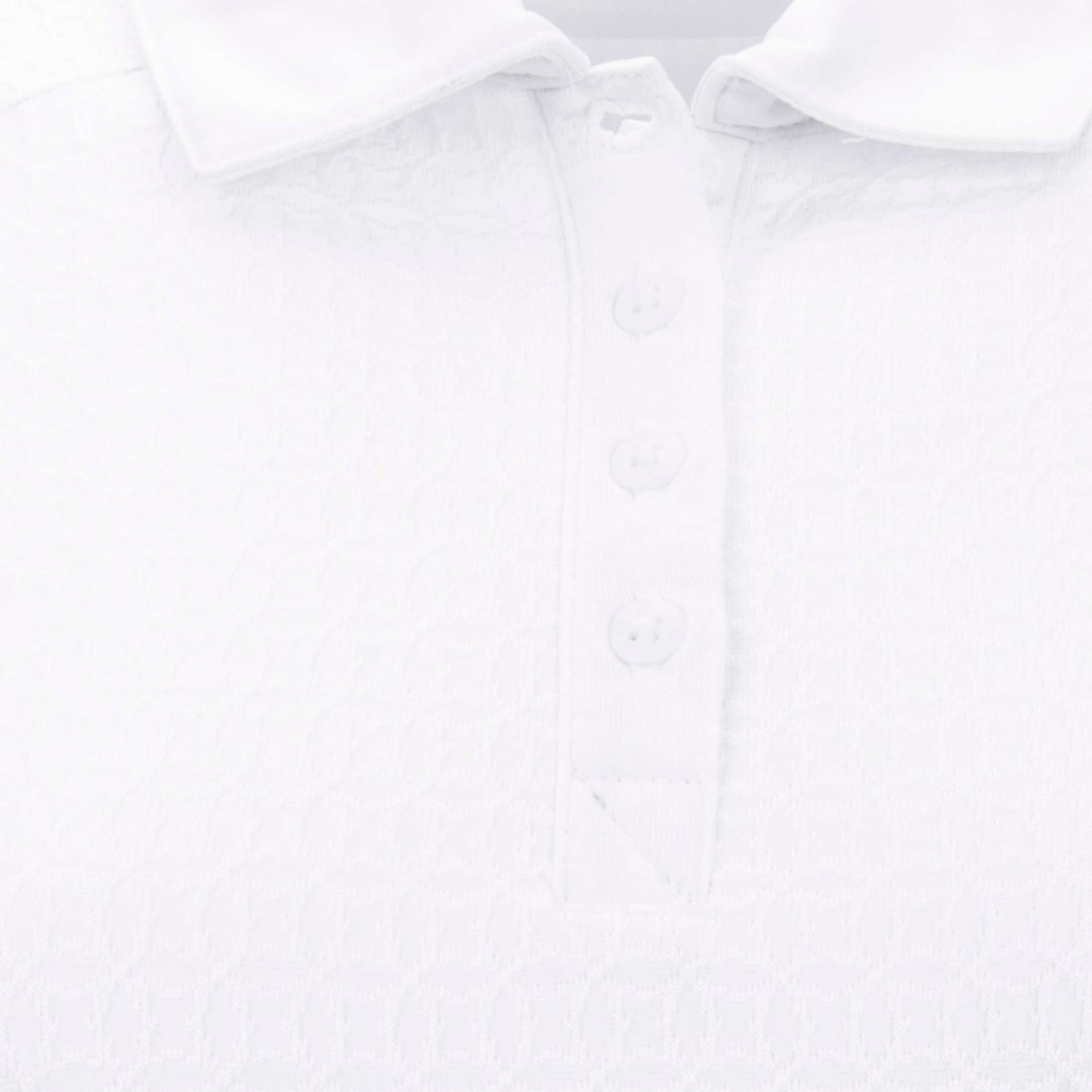 Nancy Lopez Journey Short Sleeve Polo - White