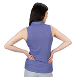 Nancy Lopez Journey Sleeveless Polo Corsica