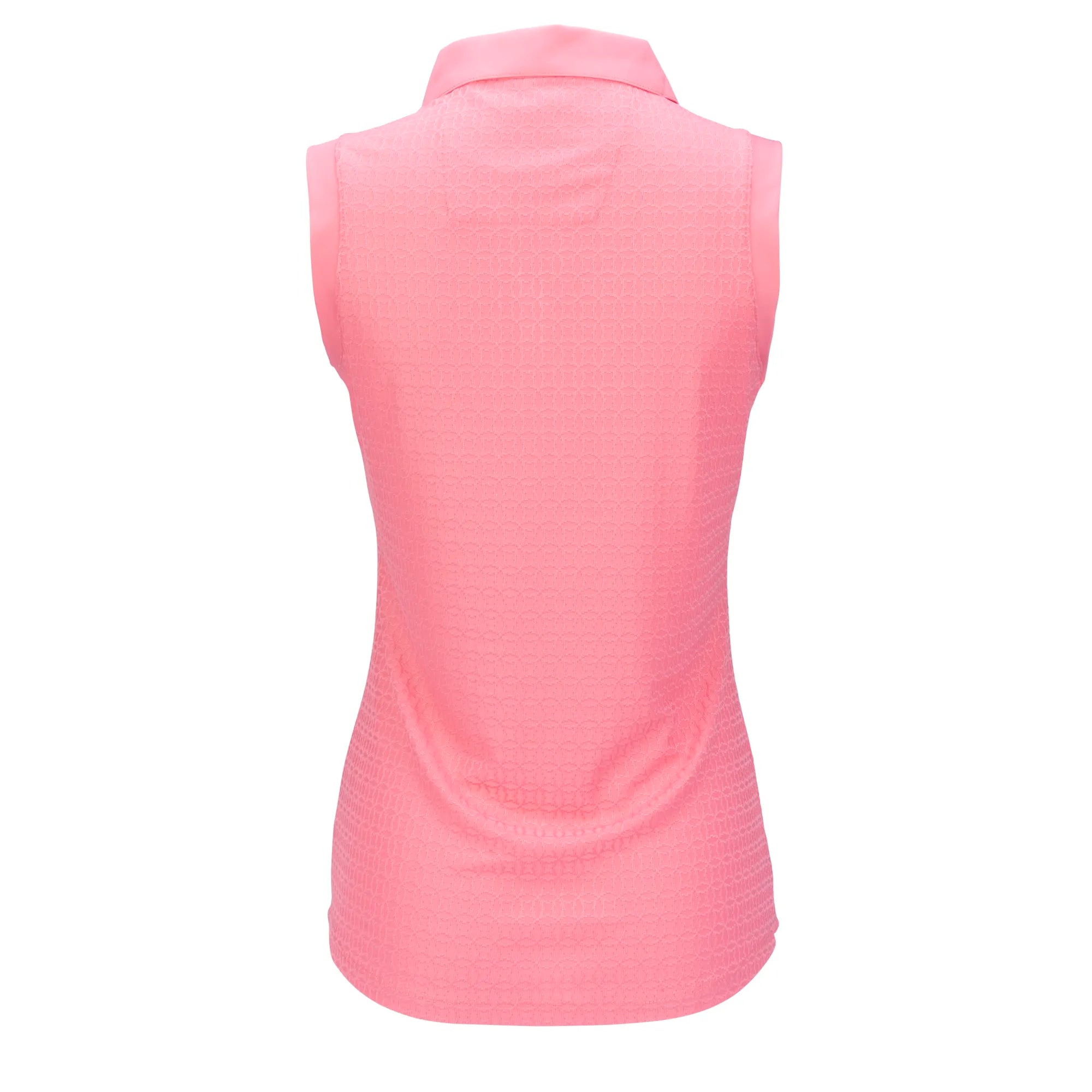 Nancy Lopez Journey Sleeveless Polo Geranium