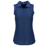 Nancy Lopez Journey Sleeveless Polo Navy