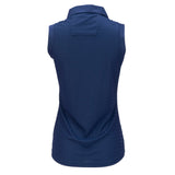 Nancy Lopez Journey Sleeveless Polo Navy