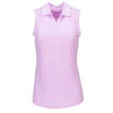 Nancy Lopez Journey Sleeveless Polo Plus Lilac
