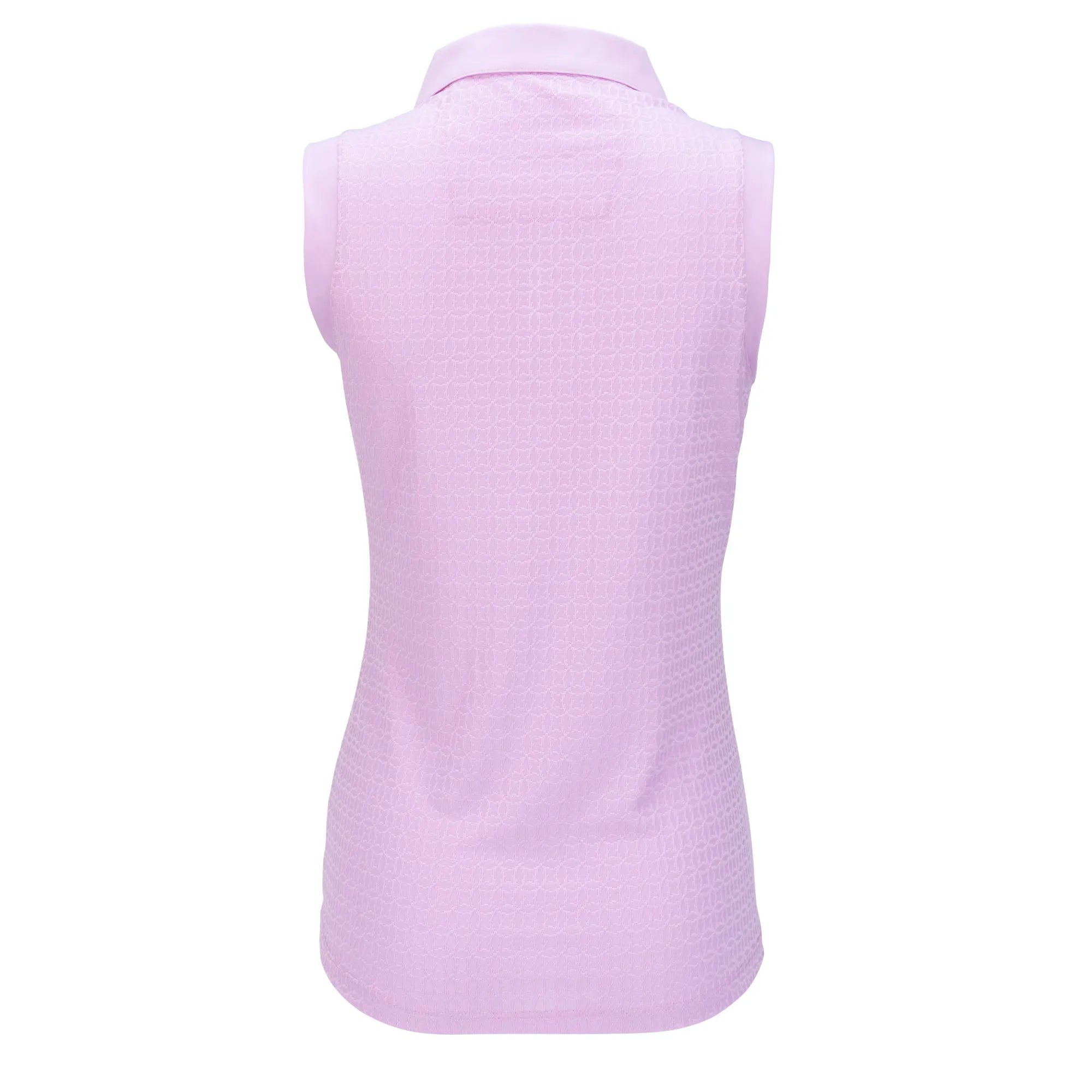 Nancy Lopez Journey Sleeveless Polo Plus Lilac