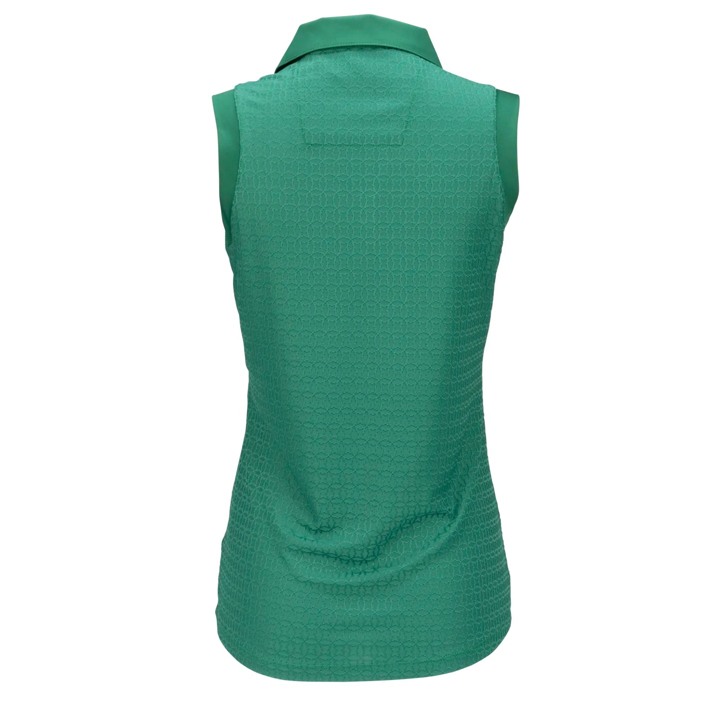 Nancy Lopez Journey Sleeveless Polo Plus Pine