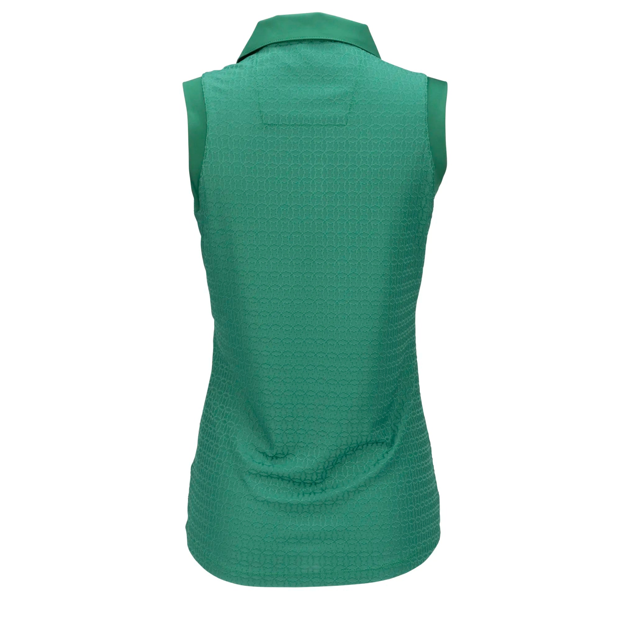 Nancy Lopez Journey Sleeveless Polo Plus Pine