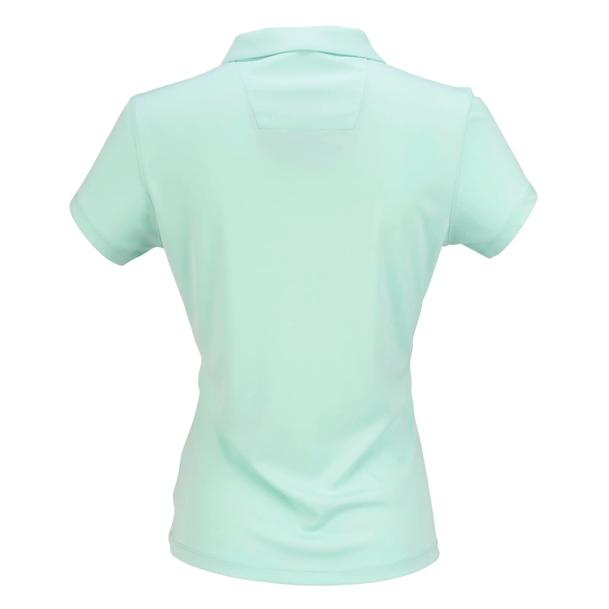 Nancy Lopez  Legacy Short Sleeve Polo Aqua