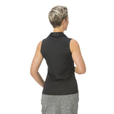 Nancy Lopez Legacy Sleeveless Polo Black