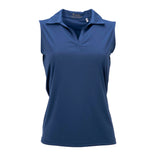 Nancy Lopez Golf Legacy Sleeveless Polo - Navy