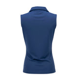 Nancy Lopez Golf Legacy Sleeveless Polo - Navy