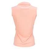 Nancy Lopez  Legacy Sleeveless Polo Quartz