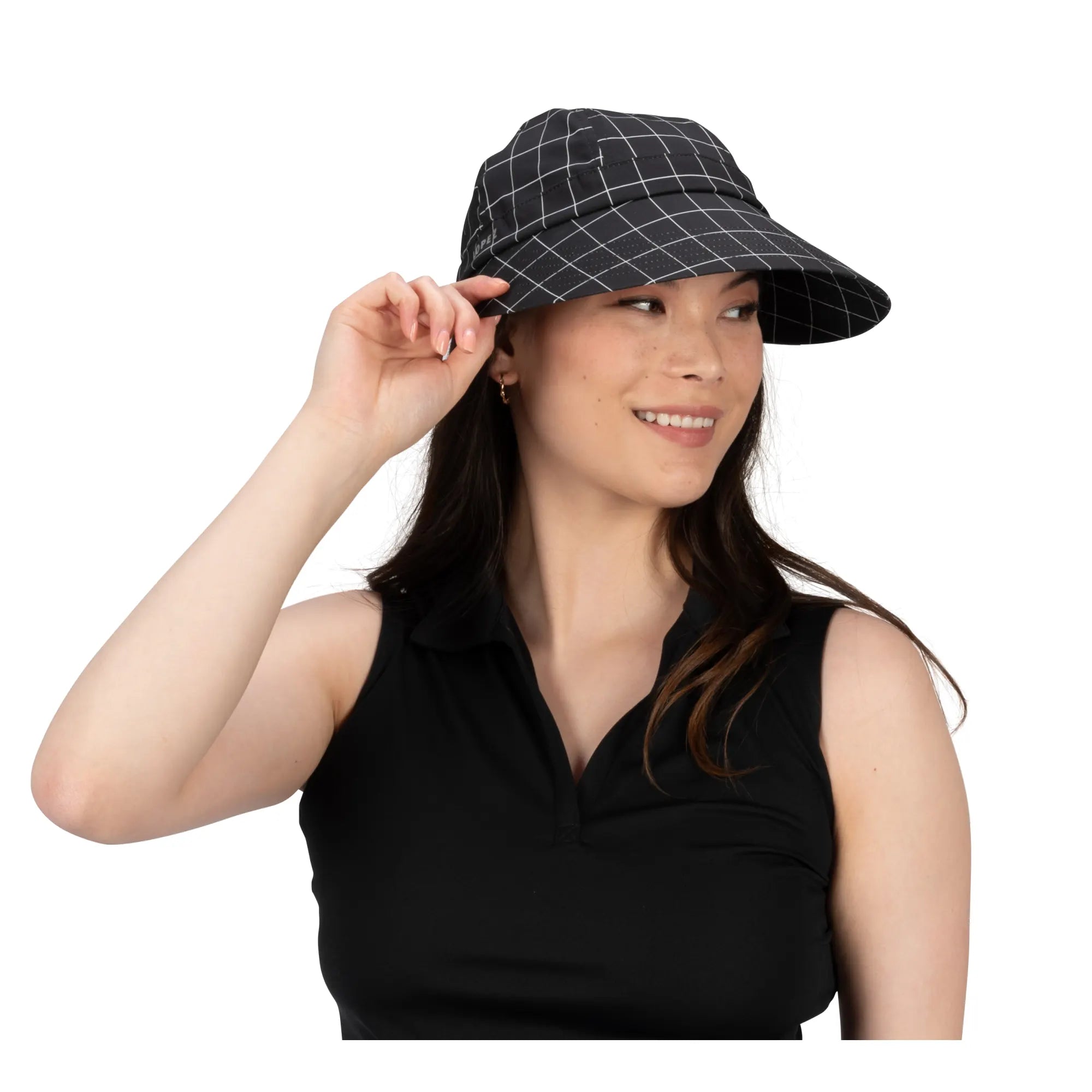 Nancy Lopez  Pixie Hat Black Multi