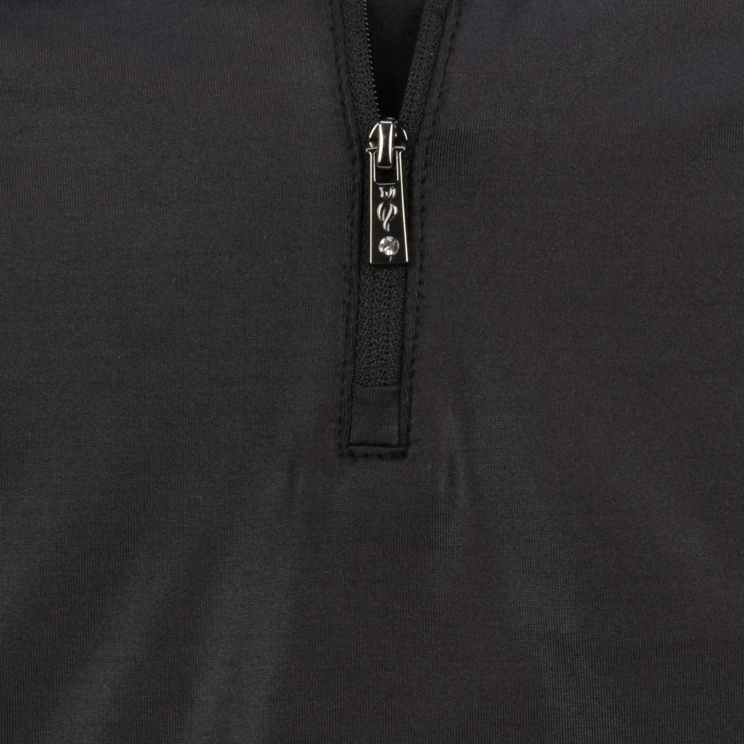 Nancy Lopez  Shine Sleeveless Polo Black Multi