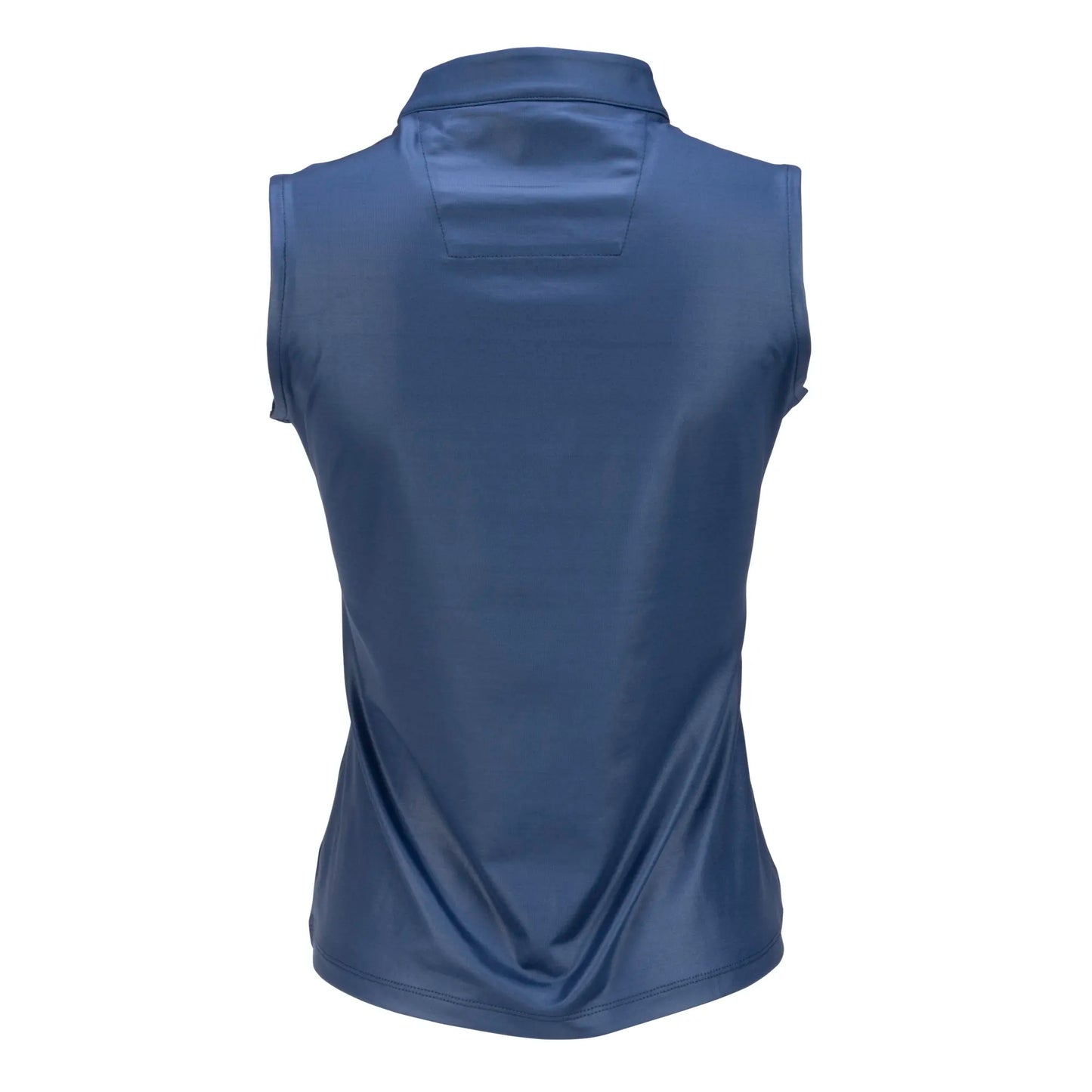 Nancy Lopez  Shine Sleeveless Polo Navy Multi