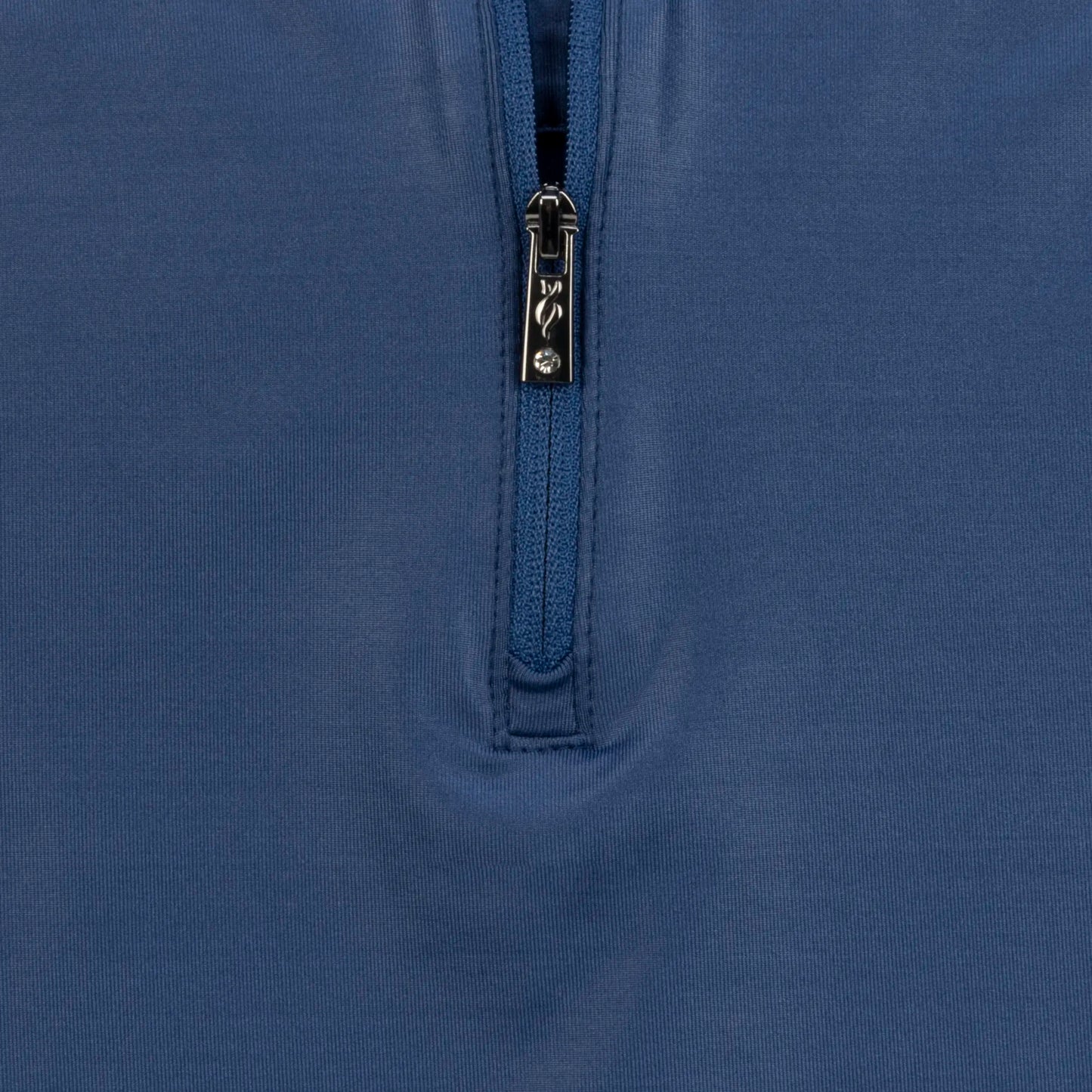 Nancy Lopez  Shine Sleeveless Polo Navy Multi