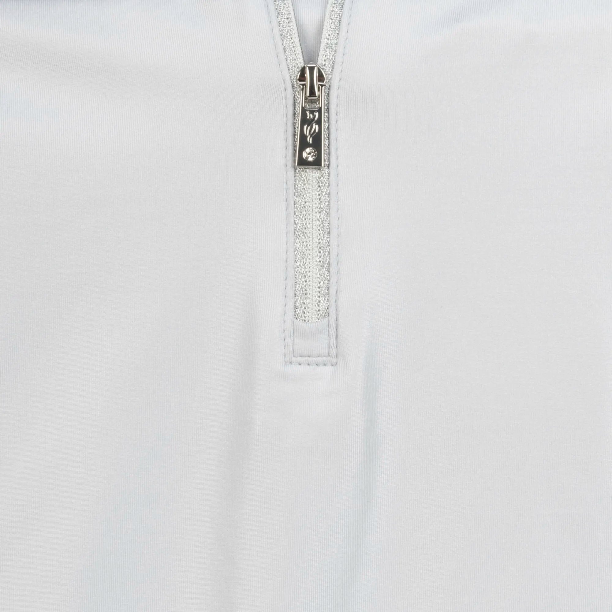 Nancy Lopez  Shine Sleeveless Polo White Multi