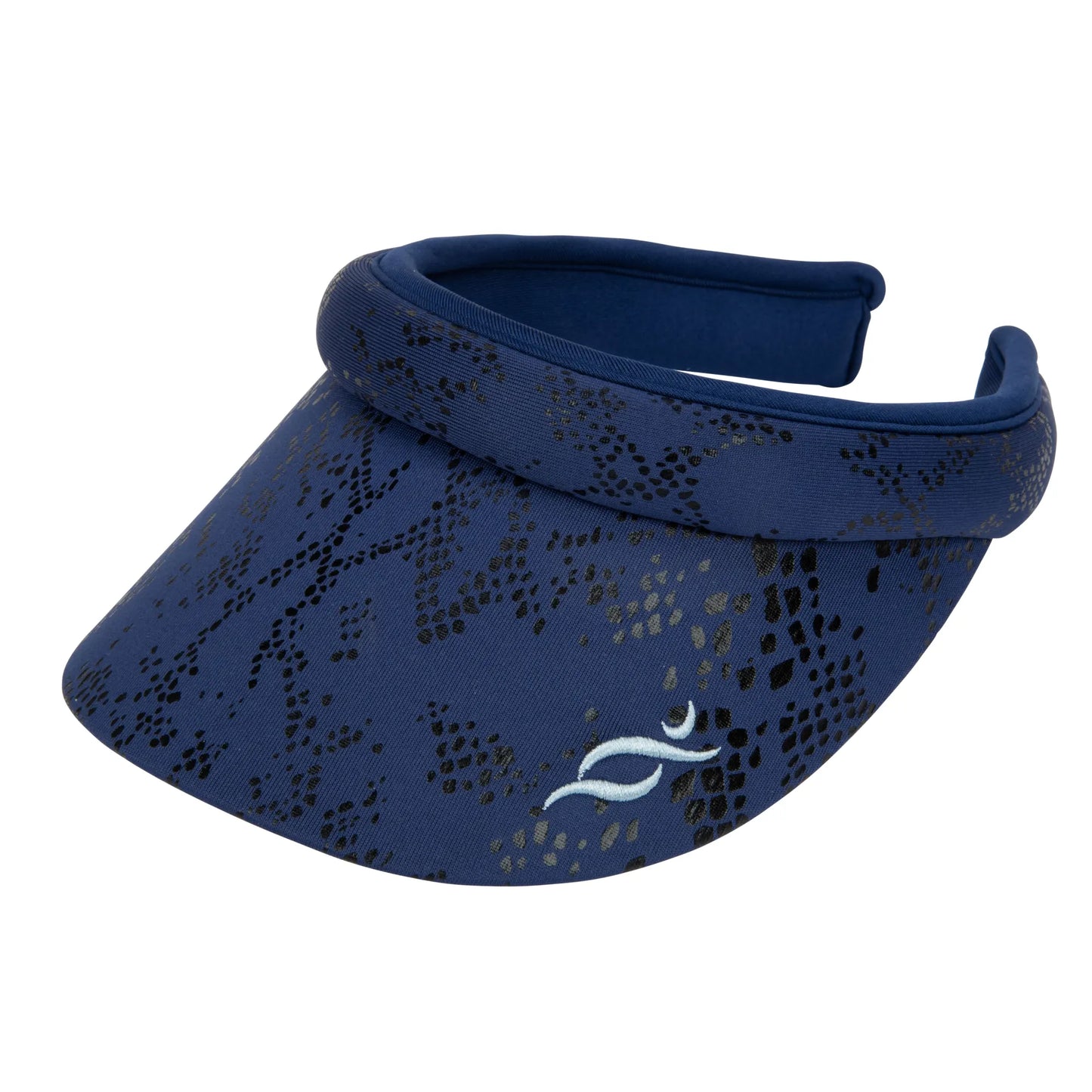 Nancy Lopez  Sizzle Reverse Clip Visor Navy Multi