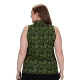 Nancy Lopez  Sonora Sleeveless Polo Plus Black Multi