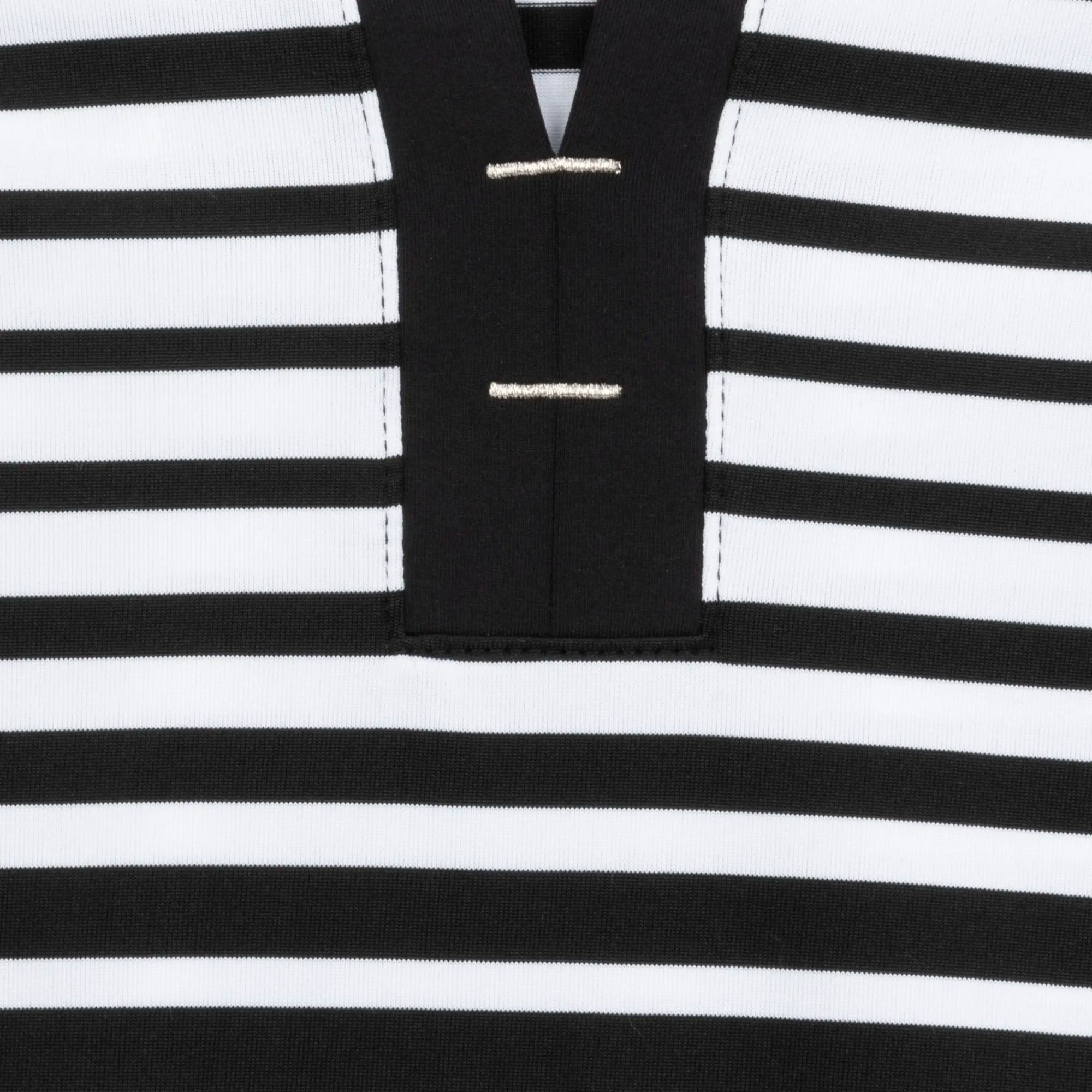 Nancy Lopez  Tango Sleeveless Polo Black Multi