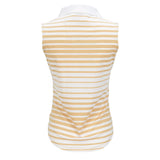 Nancy Lopez  Tango Sleeveless Polo White Multi
