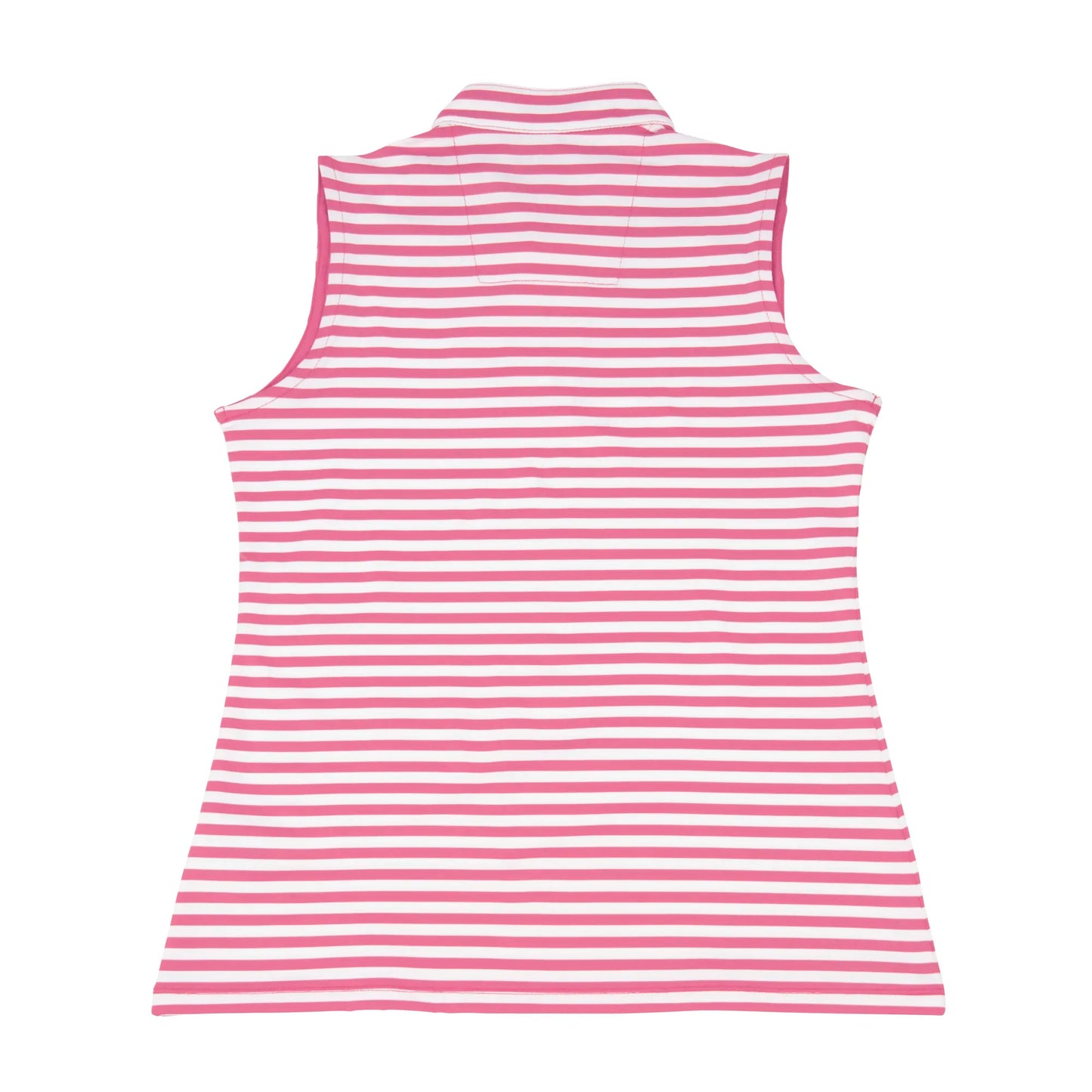 Nancy Lopez  Women'S Bold Sleeveless Polo Rouge Multi