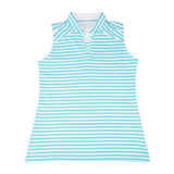 Bold Sleeveless Polo Scuba Multi