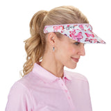 Nancy Lopez   Butterfly Reverse Clip Visor Burst Multi