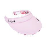 Nancy Lopez   Butterfly Reverse Clip Visor Burst Multi