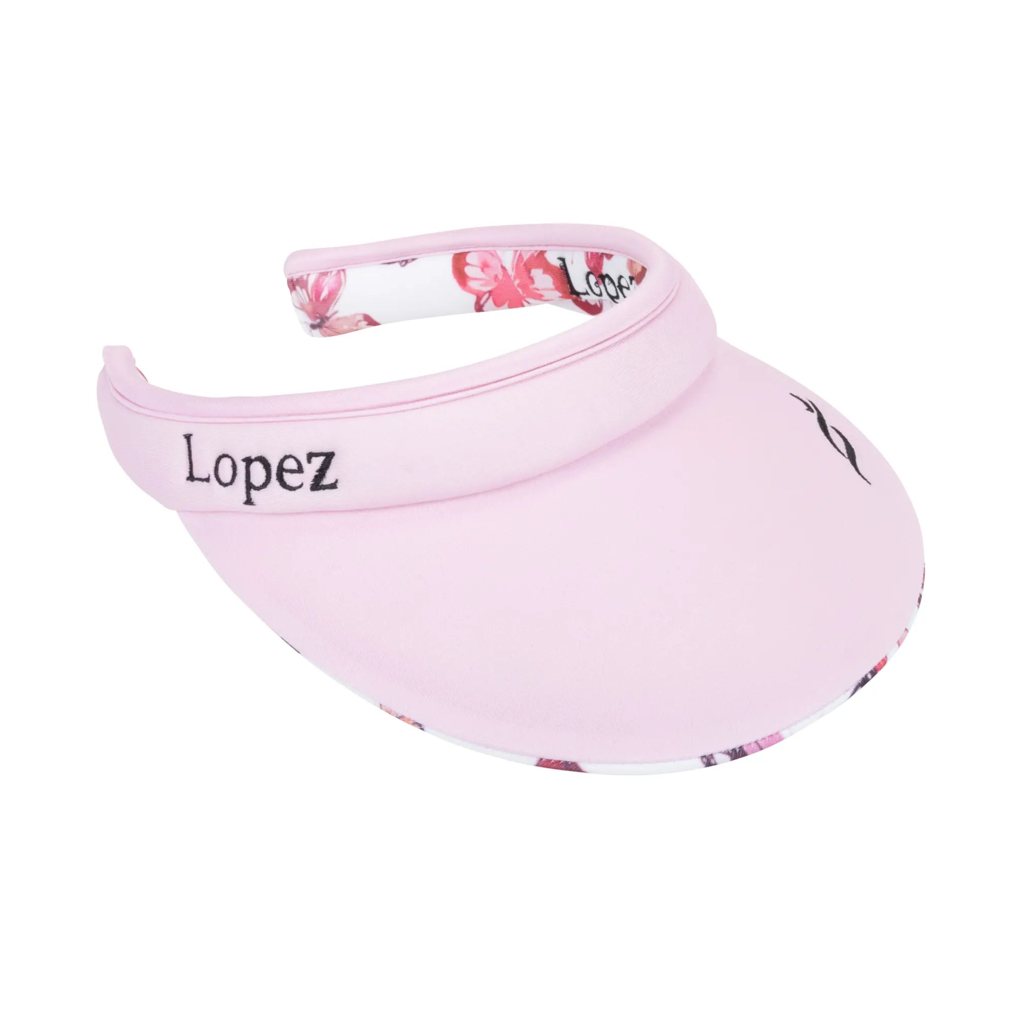 Nancy Lopez   Butterfly Reverse Clip Visor Burst Multi