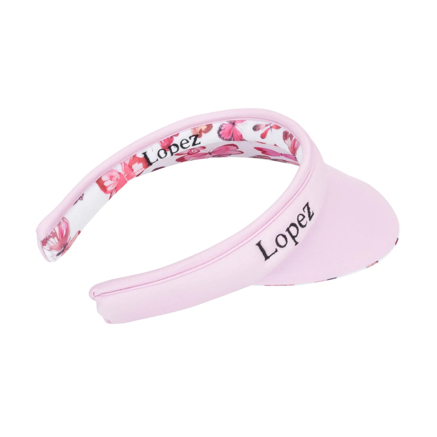 Nancy Lopez   Butterfly Reverse Clip Visor Burst Multi