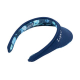 Nancy Lopez   Butterfly Reverse Clip Visor Navy Multi