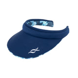 Nancy Lopez   Butterfly Reverse Clip Visor Navy Multi