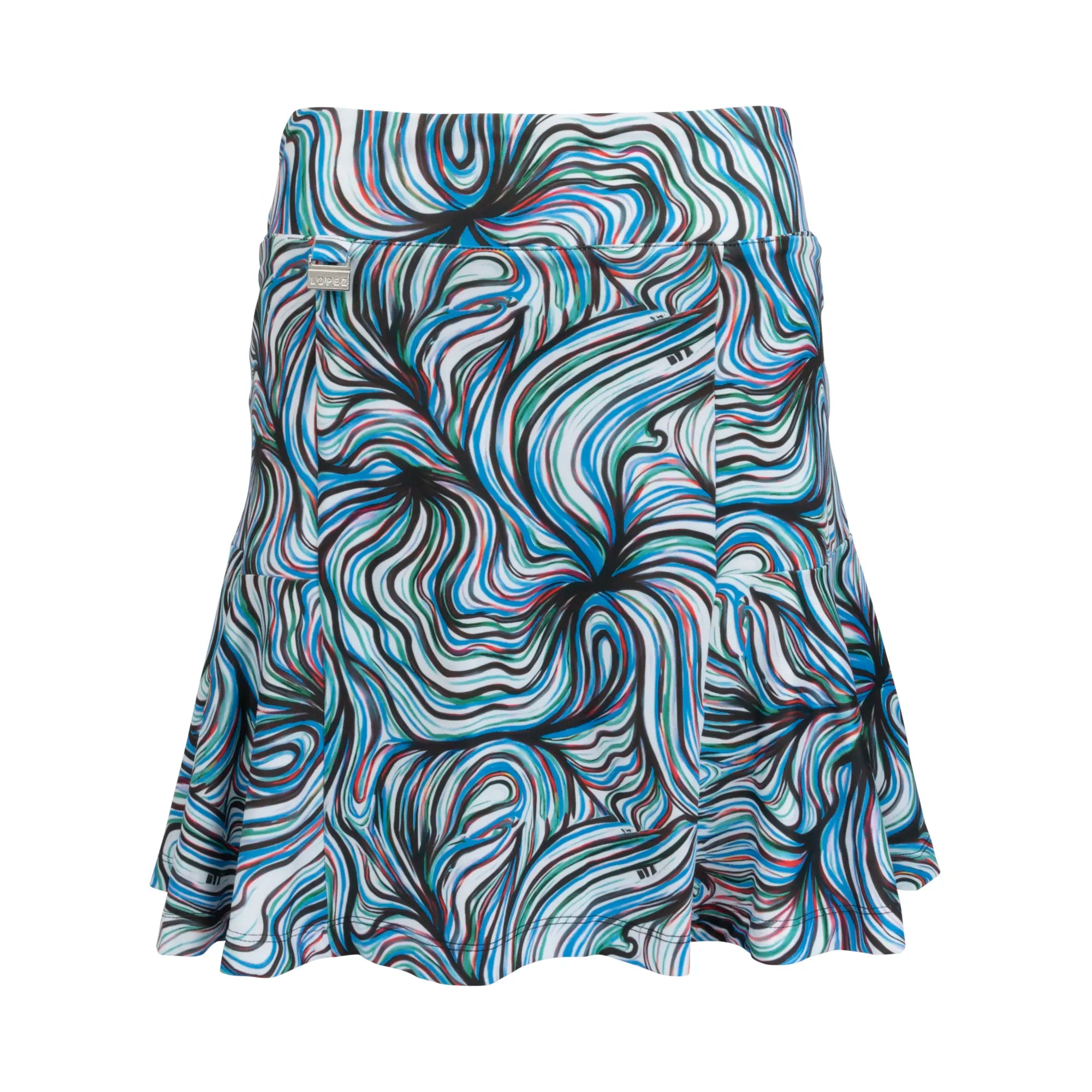 Nancy Lopez  Flip Skort White Multi