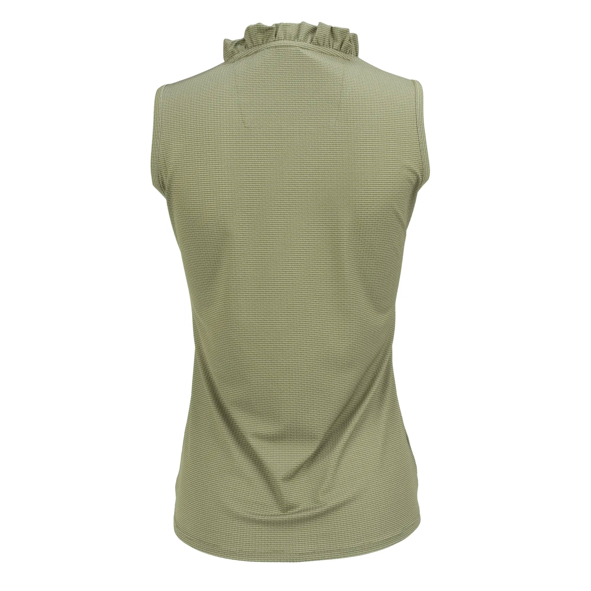 Nancy Lopez   Fresh Sleeveless Polo Olive